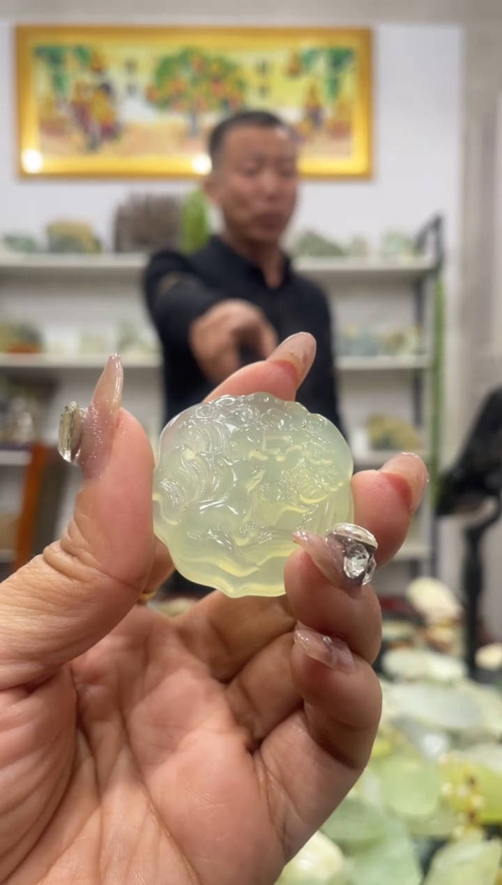 【闪购商品】岫玉吊坠未镶嵌             