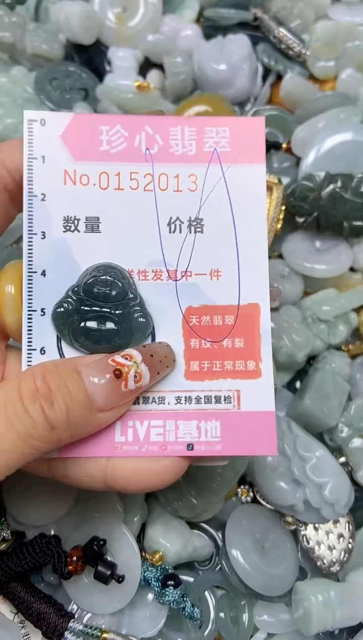 【闪购商品】翡翠颈饰未镶嵌闪购链接0152013