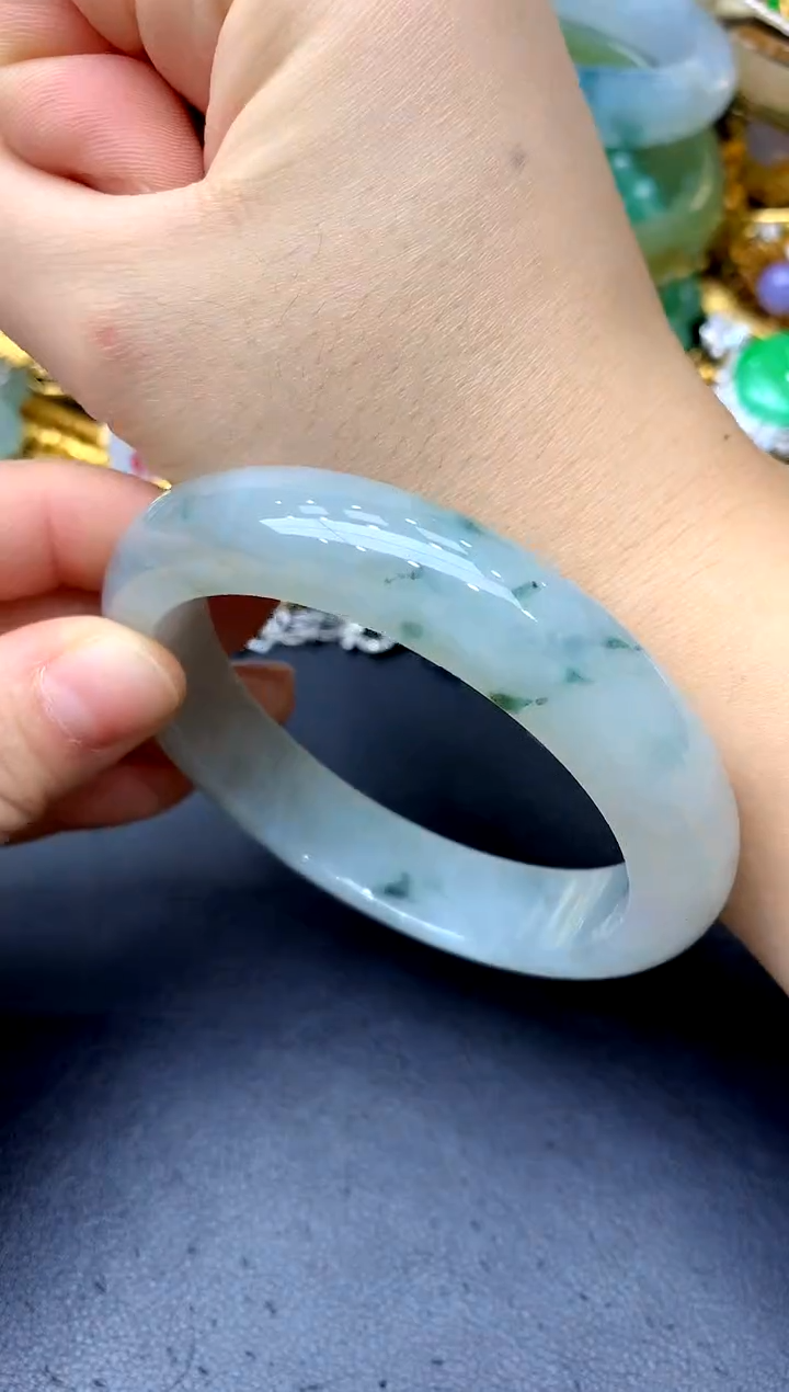 未镶嵌手镯翡翠259-中国好珍宝