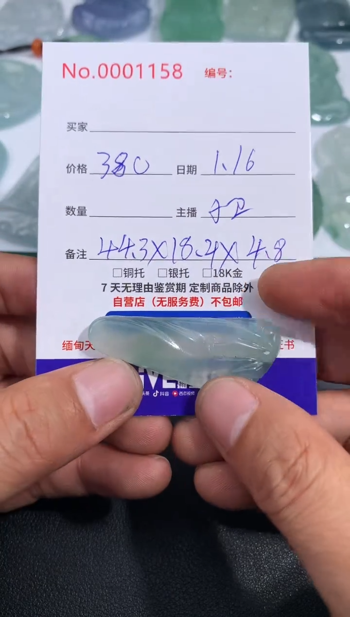 【闪购商品】翡翠颈饰未镶嵌悟道