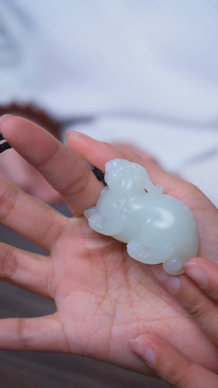 未镶嵌和田玉挂件LUCF-013