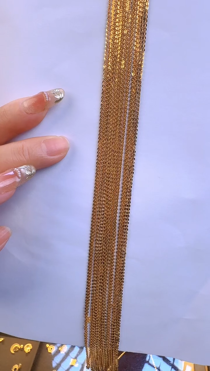 福利50cm固定闪O链1.21g（多样性发货）