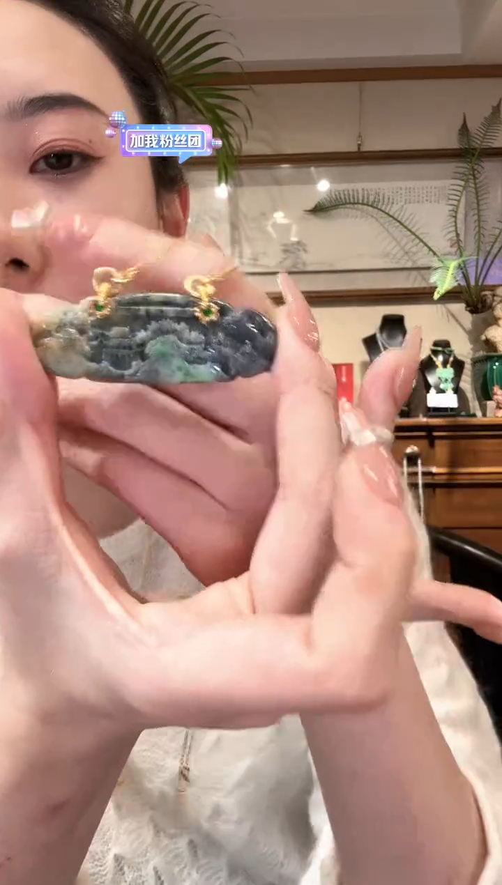 【闪购商品】翡翠颈饰未镶嵌国风