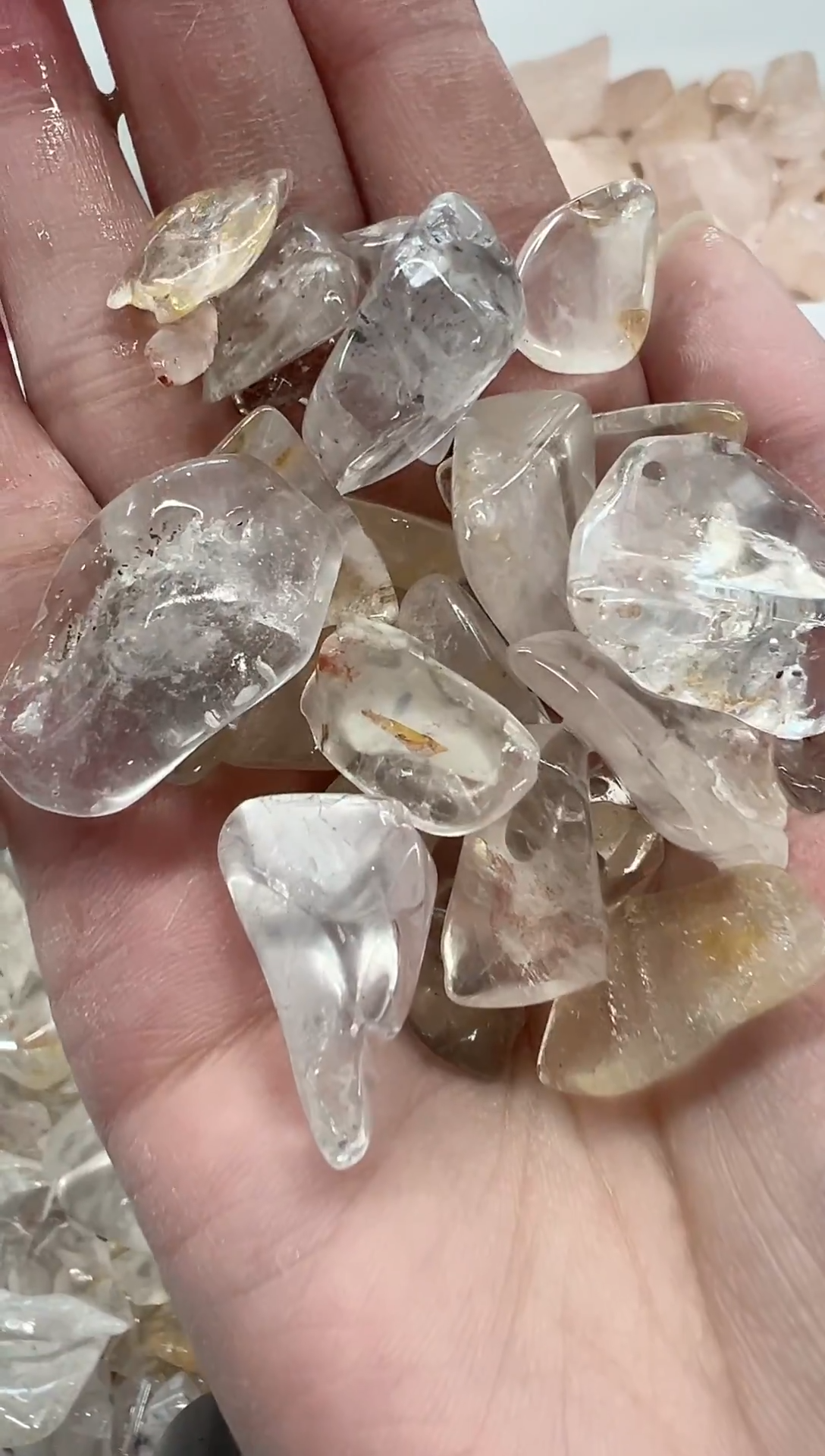 未镶嵌珠宝半成品水晶S207 两百克