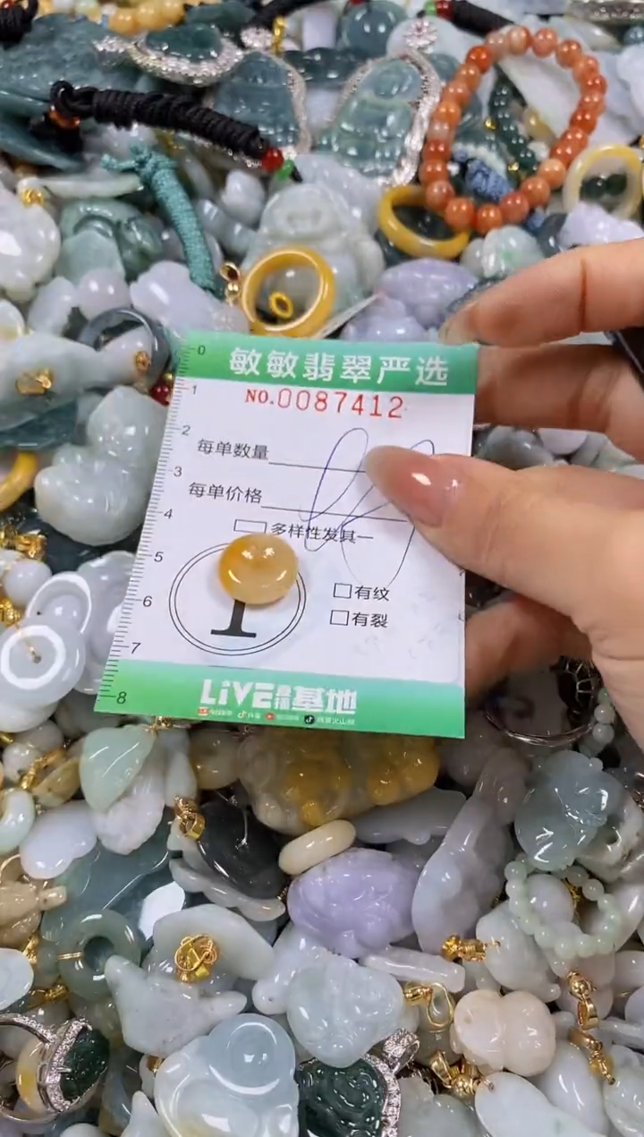 【闪购商品】翡翠颈饰未镶嵌闪购商品0087412