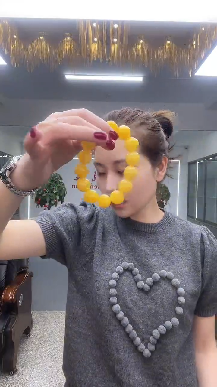 黄圆卡16手串蜡手串多样性发货一件
