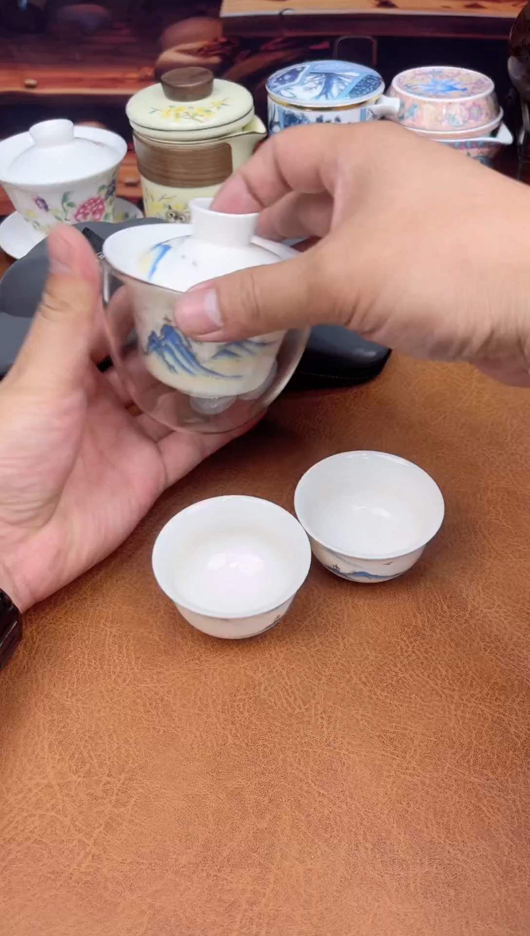 【闪购商品】陶瓷茶具摆件茶叶罐