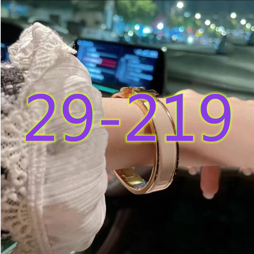 钛钢合成锆石手镯 钛钢手镯（工厂直发）时尚手镯