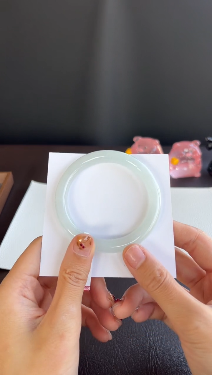 未镶嵌手镯翡翠48号57.5*9.4*9.0