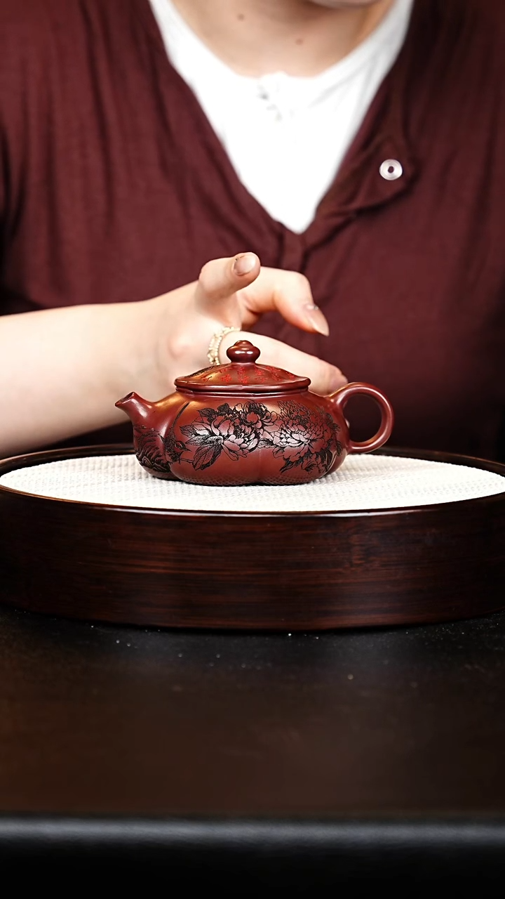 茶壶紫砂寒江壶