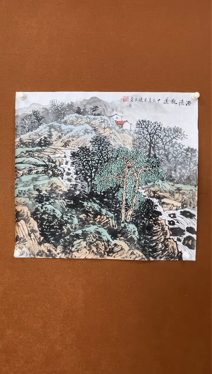 【闪购商品】国画国画纯手绘无框