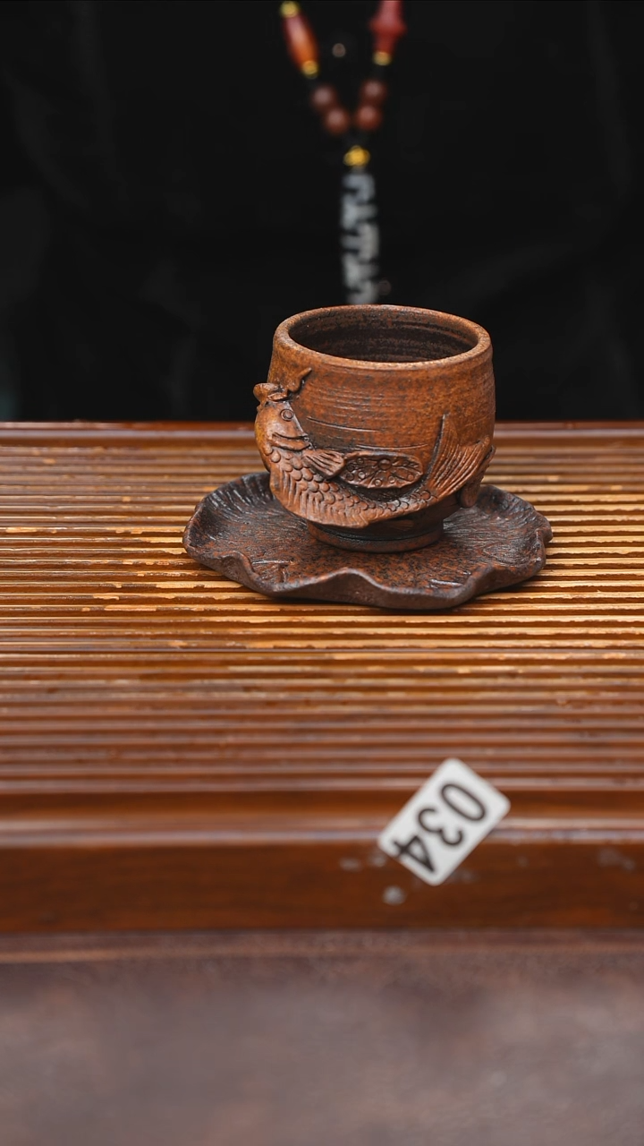 其他万古烧粗陶手工茶具