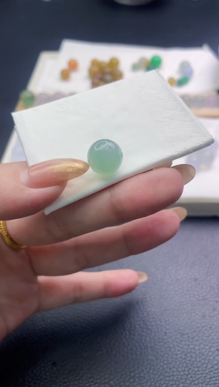 未镶嵌定制翡翠陈*️珠子