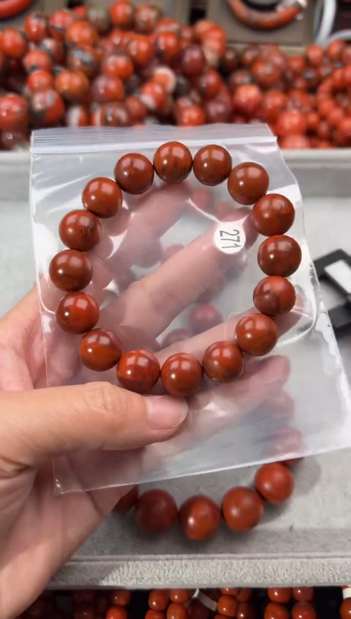 未镶嵌手串南红玛瑙13+