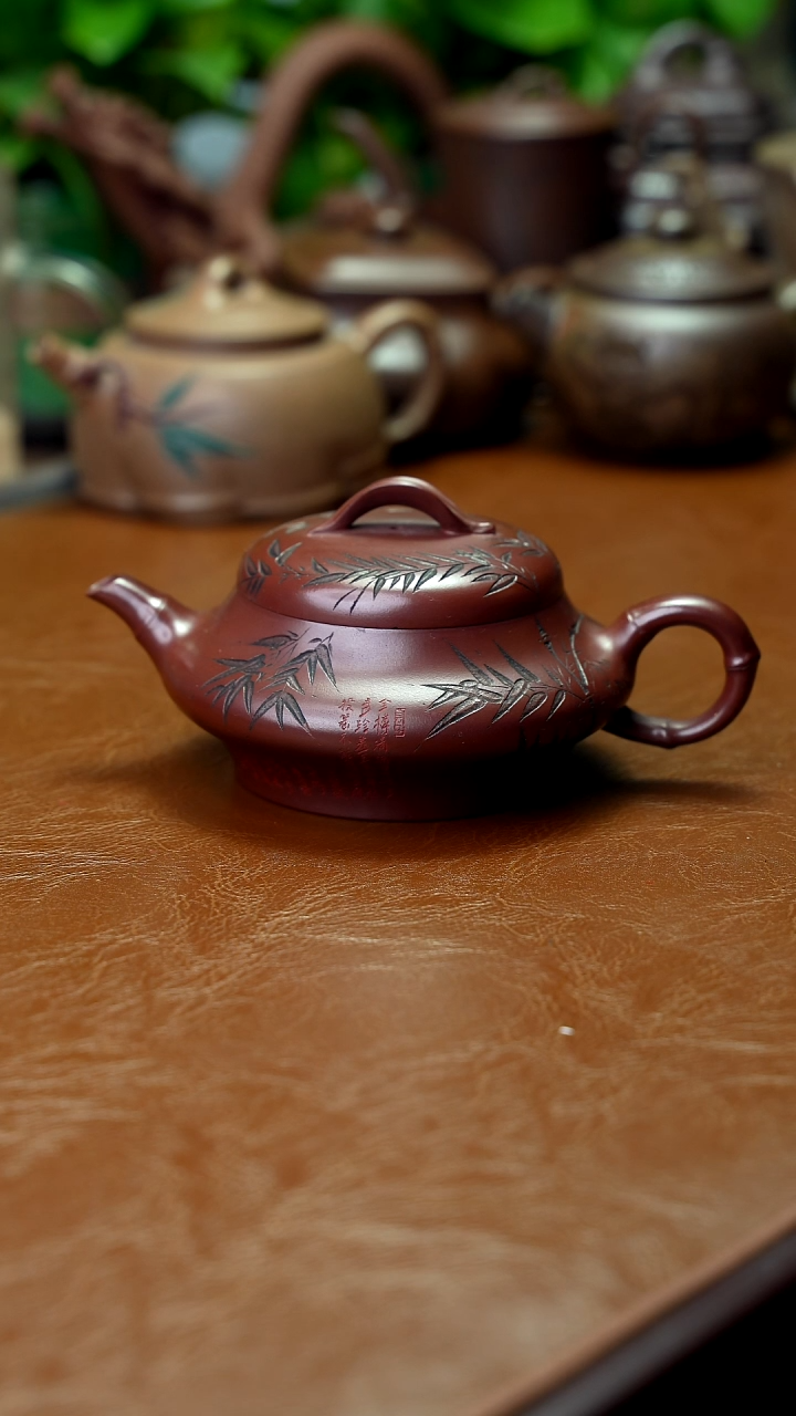 茶壶紫砂微瑕不退不换300cc