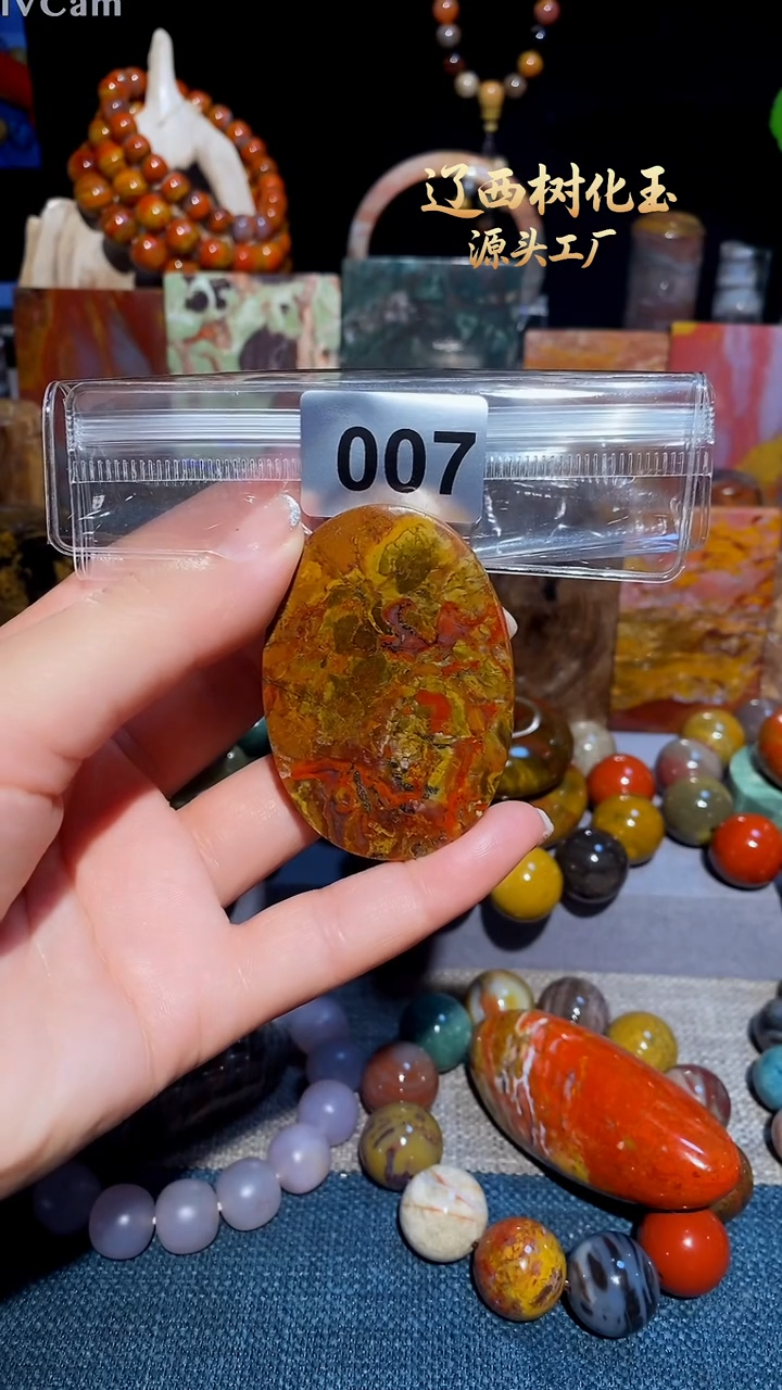 未镶嵌-硅化玉天然北票硅化玉吊坠