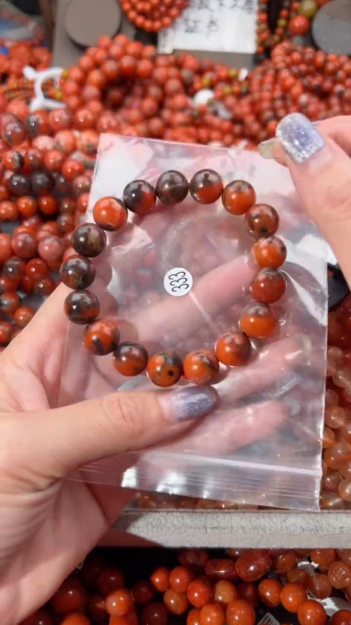 【闪购商品】南红玛瑙手串未镶嵌12