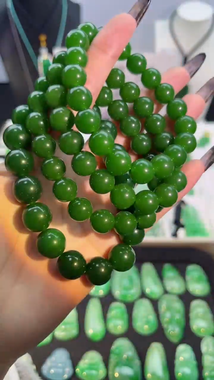 【闪购商品】翡翠手串未镶嵌翡翠手串翡翠天然手串