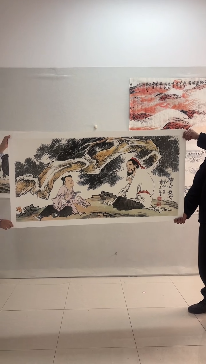 【闪购商品】绘画阚志经老师人物作品8平尺