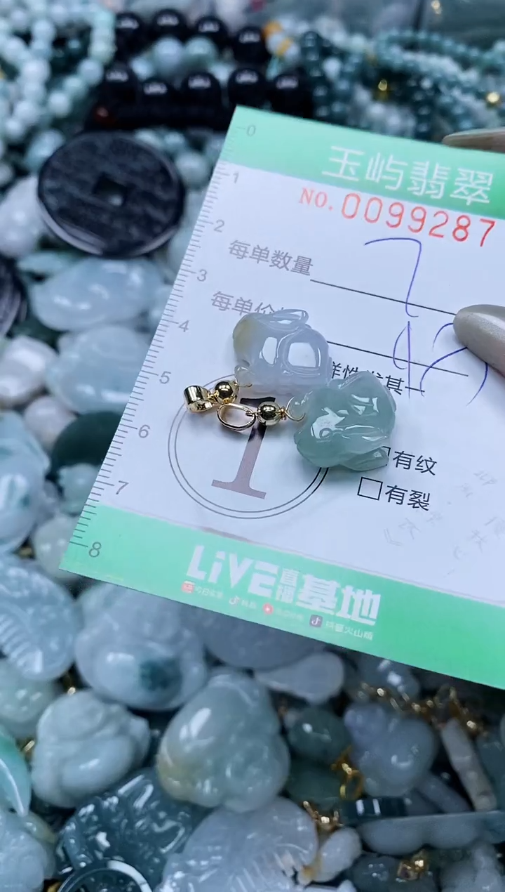 【闪购商品】翡翠未镶嵌颈饰闪购0099287