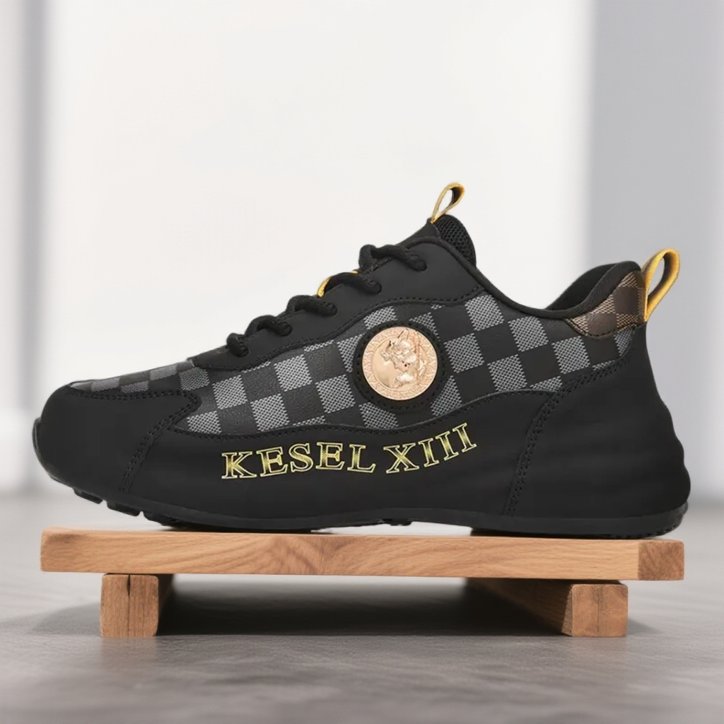 四季男女同款皮面情侣增高百搭时尚休闲跑步舒适轻奢透气DS003w