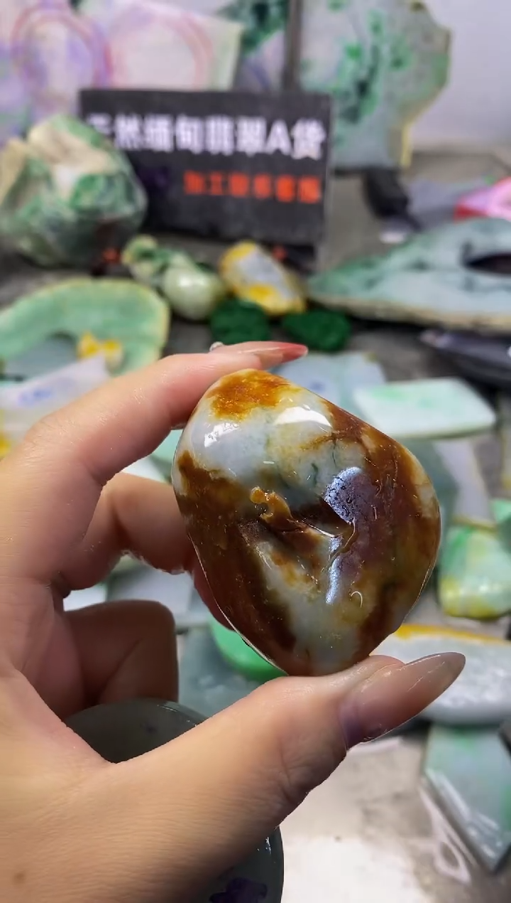 散珠翡翠天然缅甸翡翠A货381