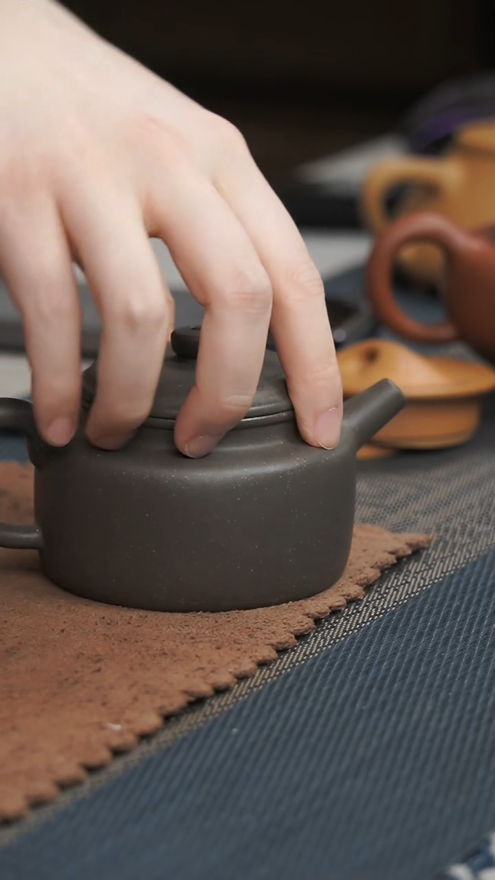 茶杯紫砂青段德钟微瑕