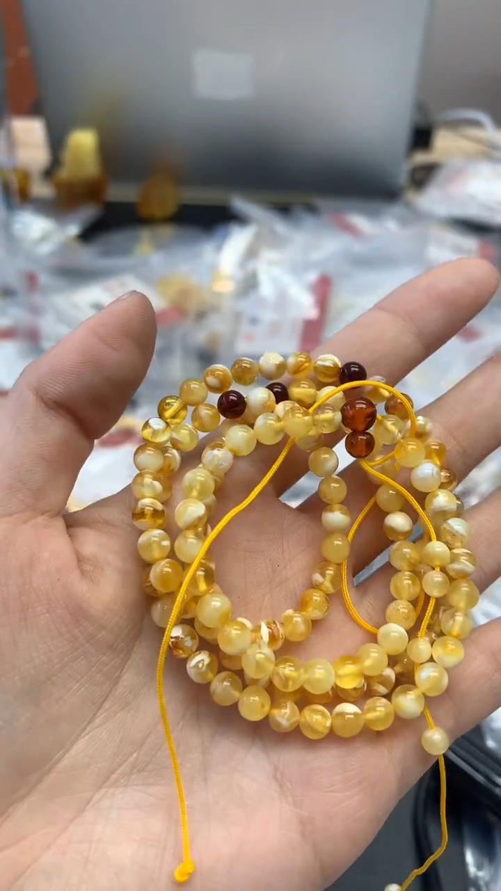 未镶嵌琥珀珠宝奇石1652（4发1