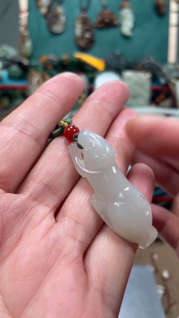 未镶嵌和田玉挂件0036