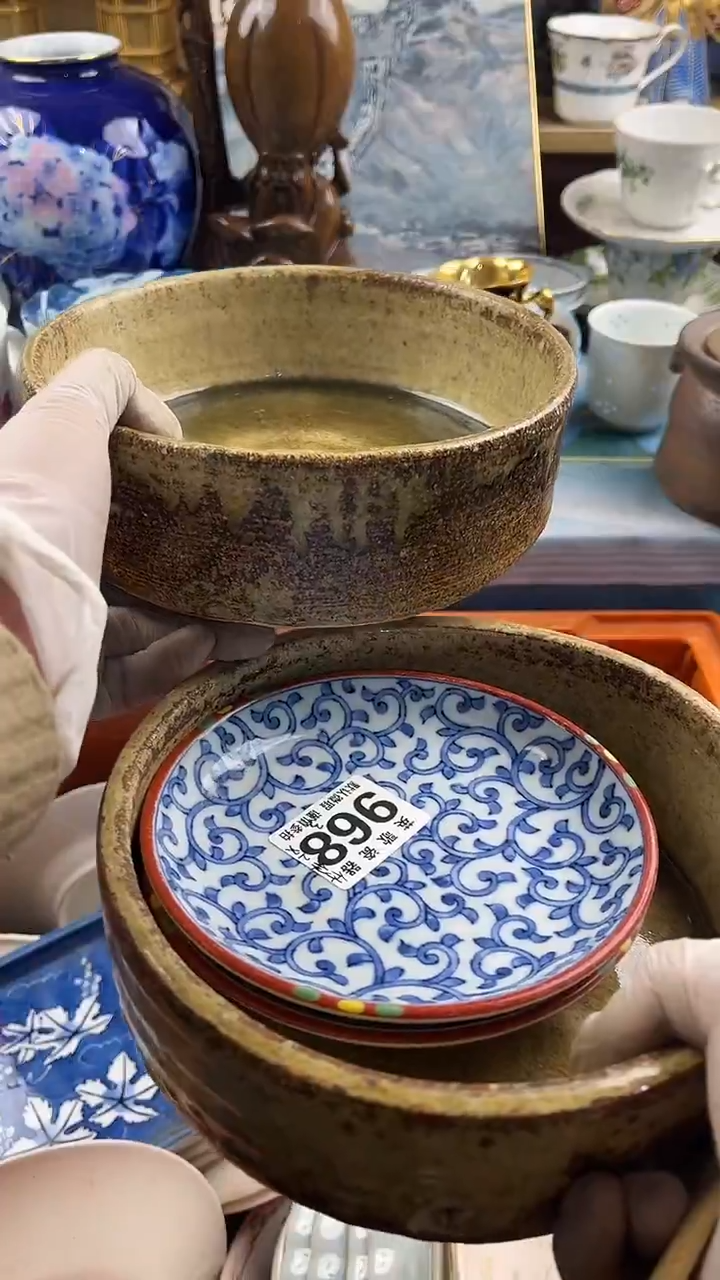 瓷片竹*英歌瓷器满28包邮