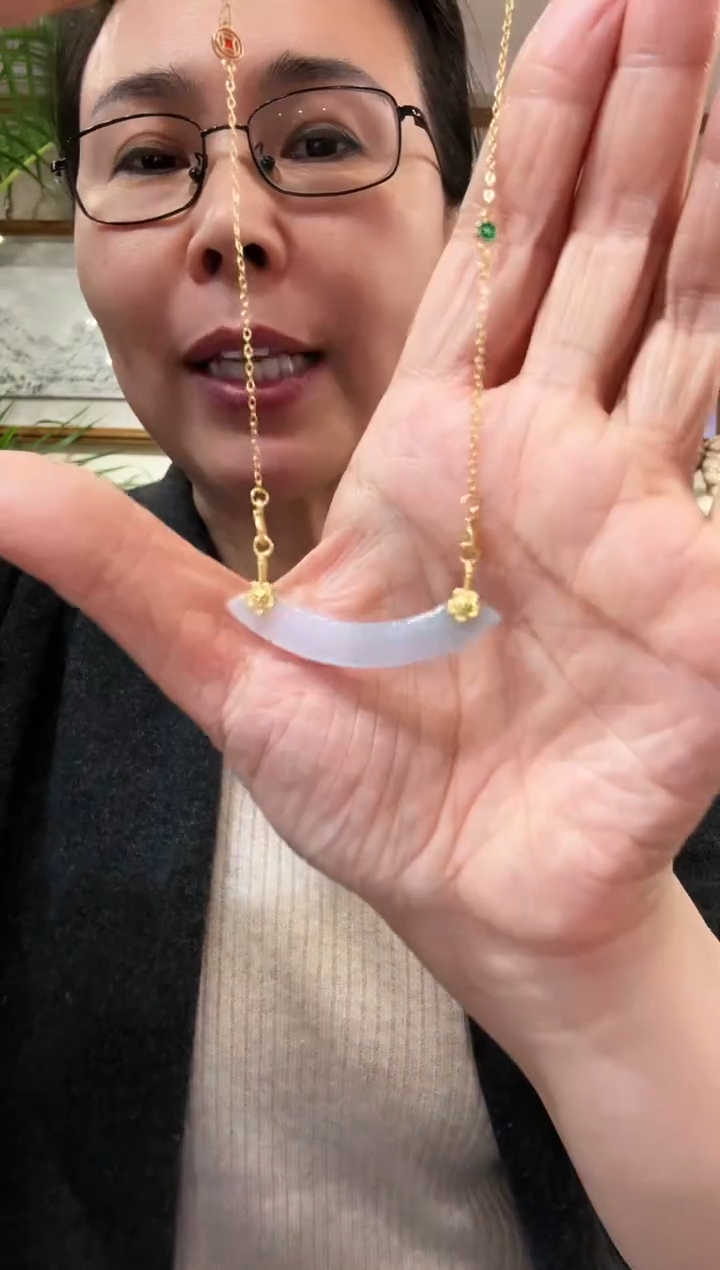 【闪购商品】翡翠颈饰未镶嵌国风