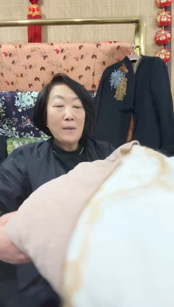 处理绗棉布头一块     267 号