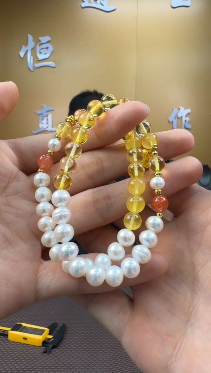 未镶嵌颈饰琥珀7-8多样性，发一