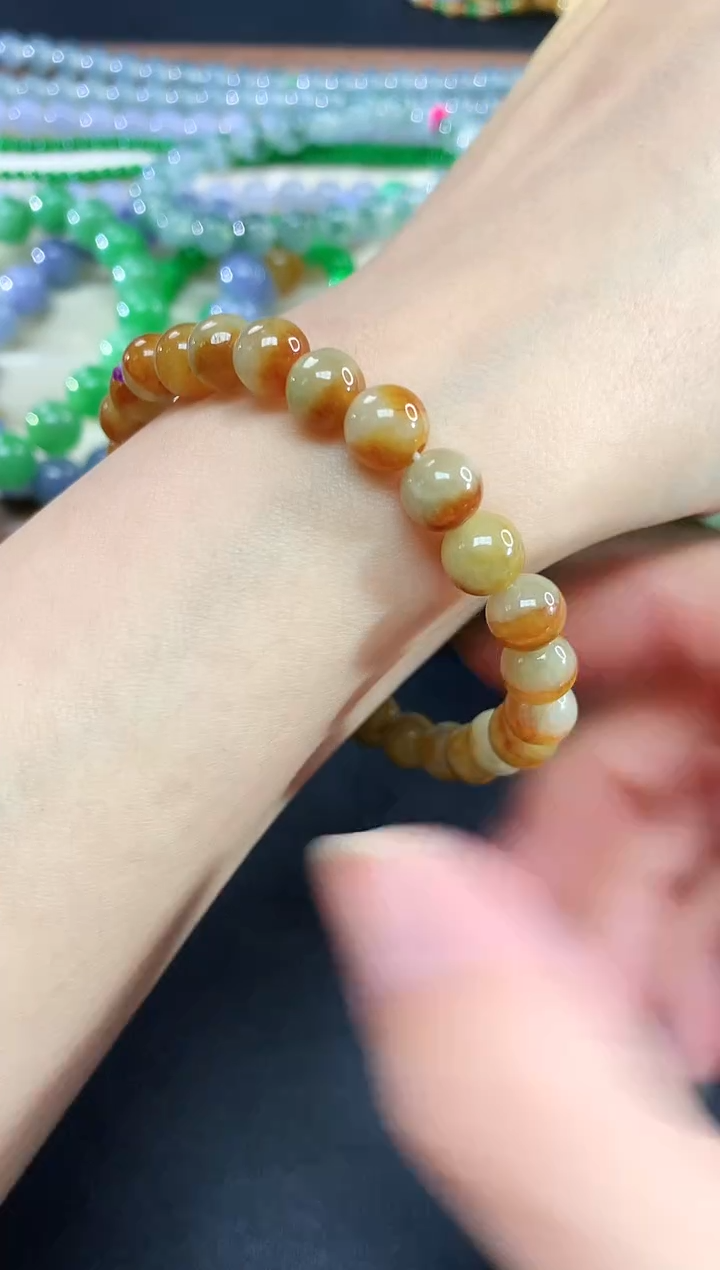 未镶嵌手串翡翠164|1680