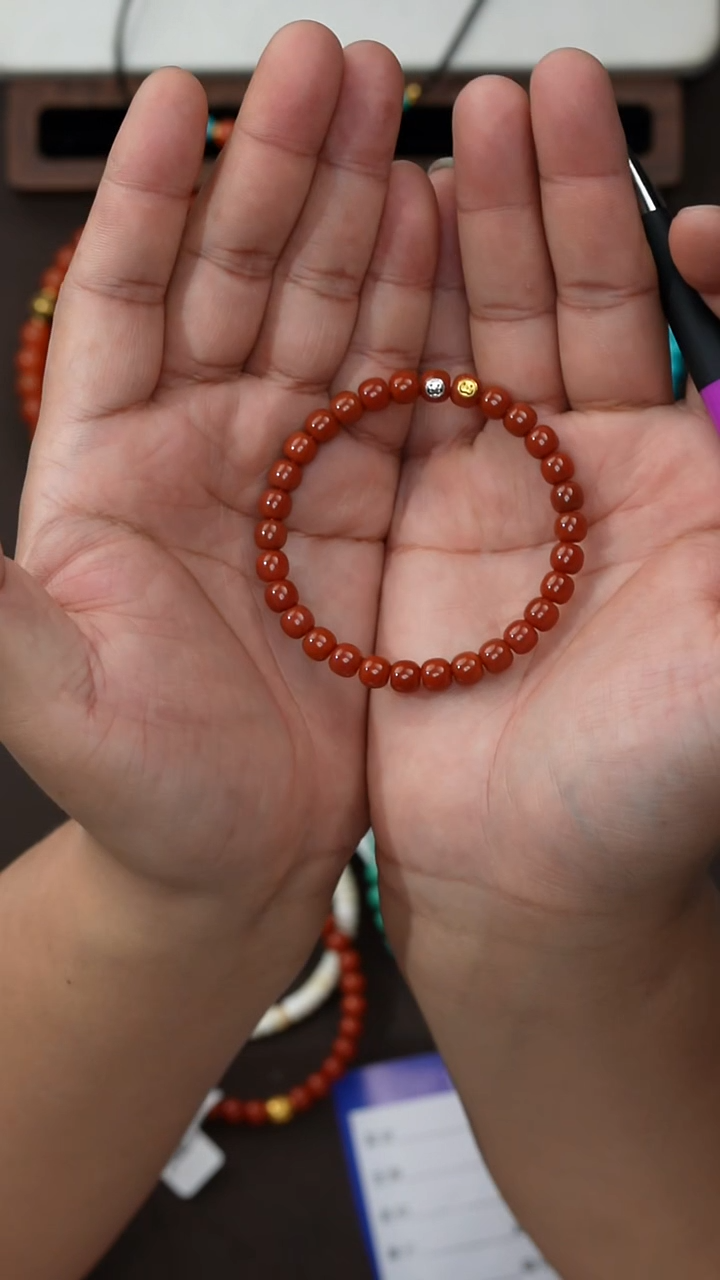 未镶嵌手串南红玛瑙南红手串（多样性发其一）