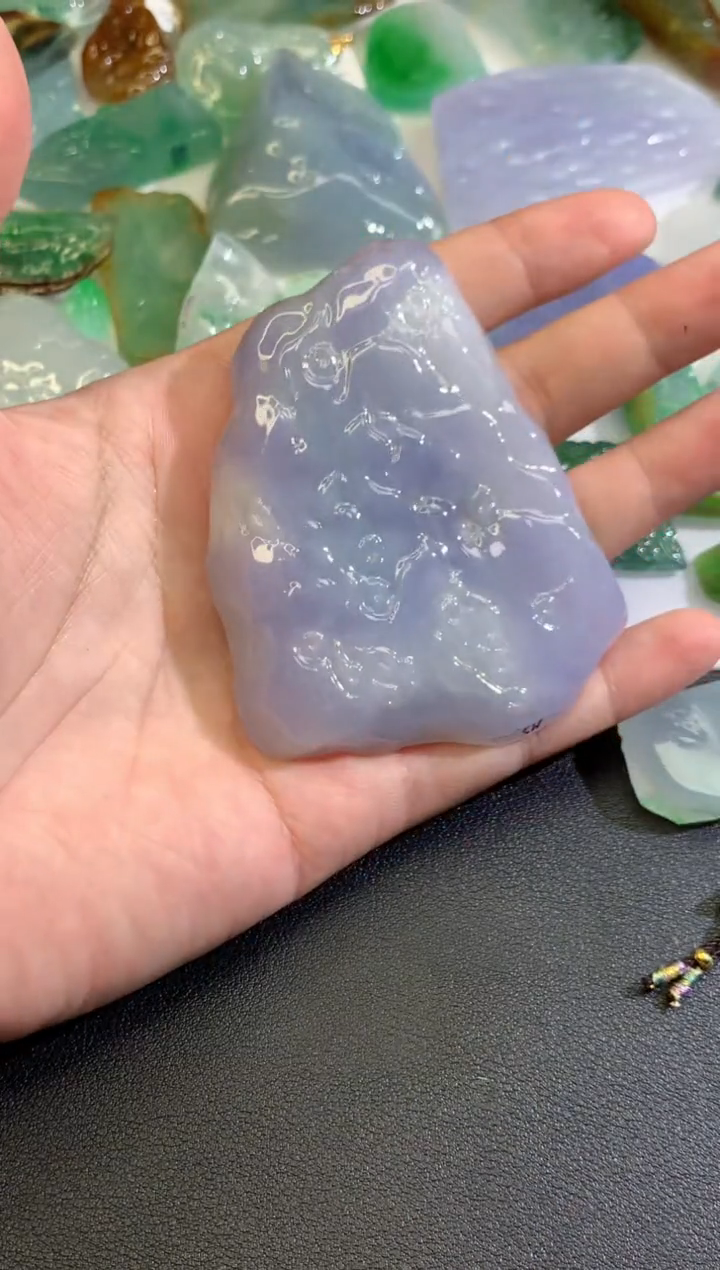 翡翠未镶嵌吊坠(不含链)436