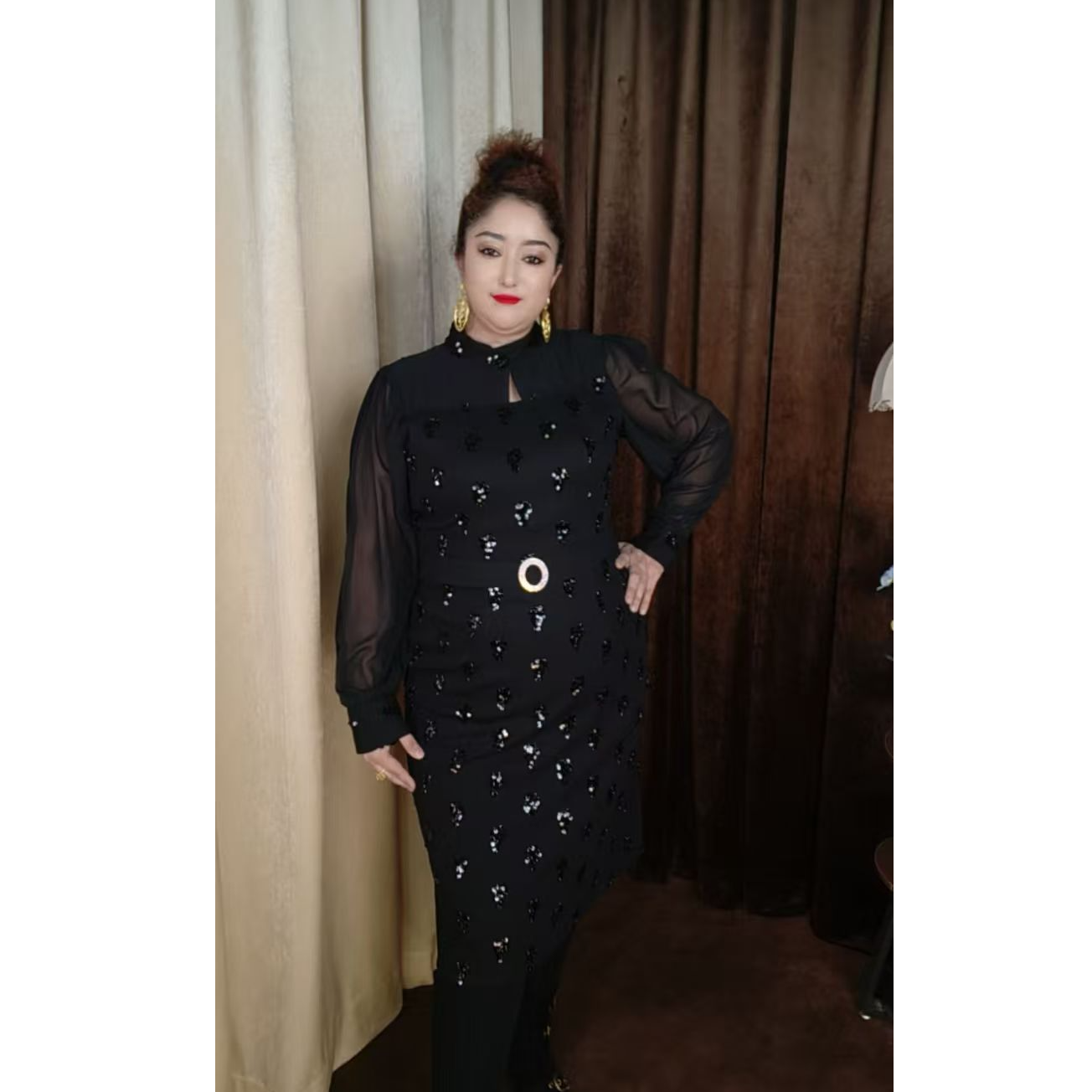 新款连衣裙时尚草莓花