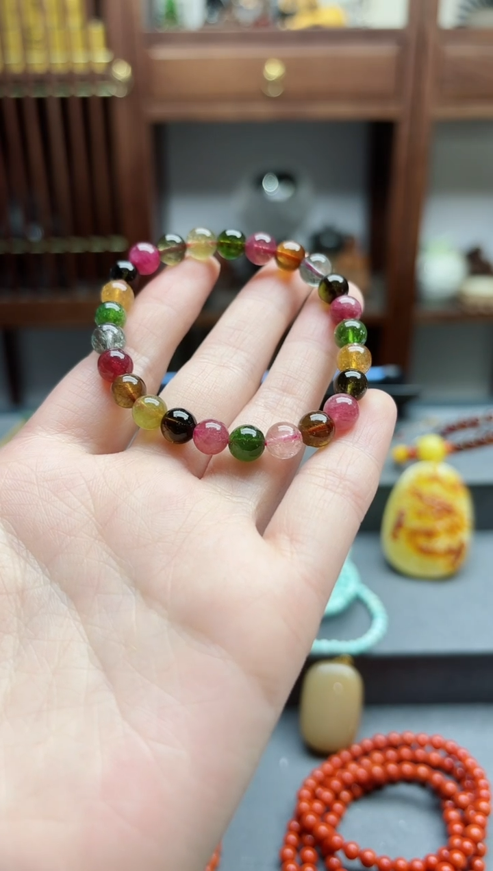【闪购商品】碧玺手串未镶嵌碧玺手串 ZD