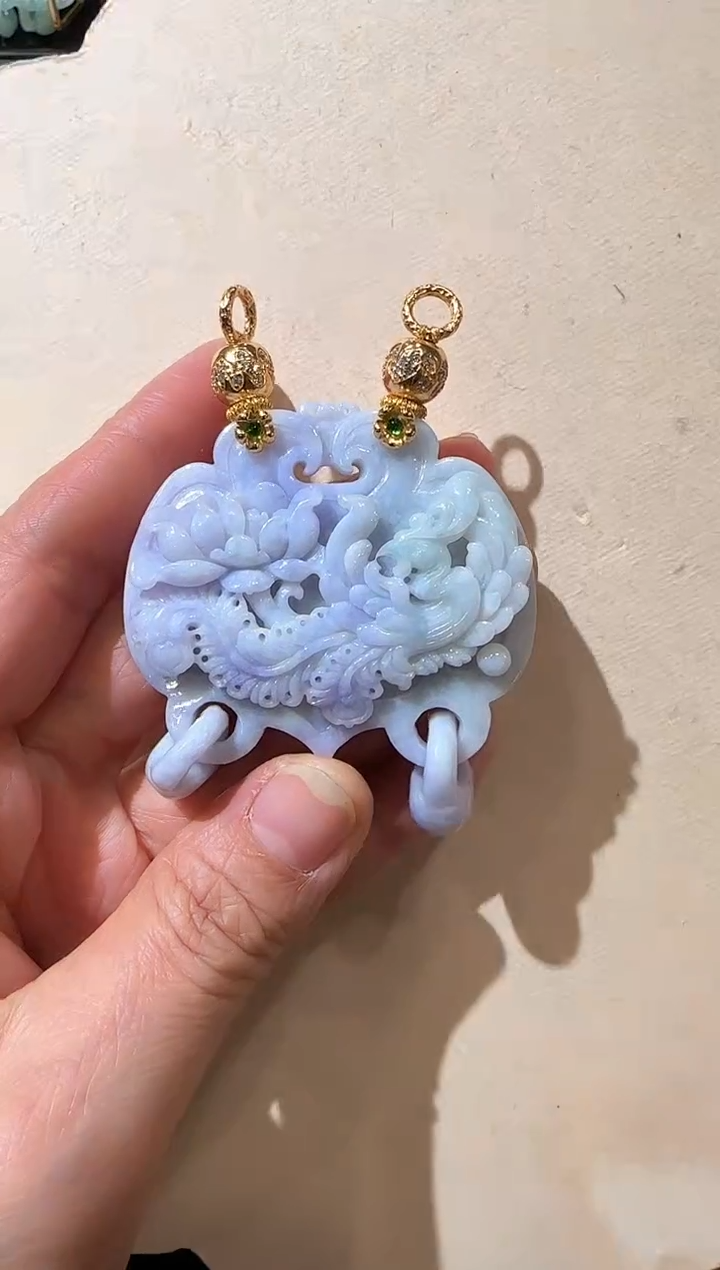 【闪购商品】翡翠颈饰未镶嵌国风