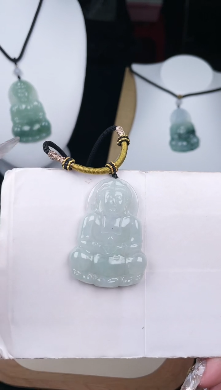 颈饰未镶嵌翡翠YD504观音