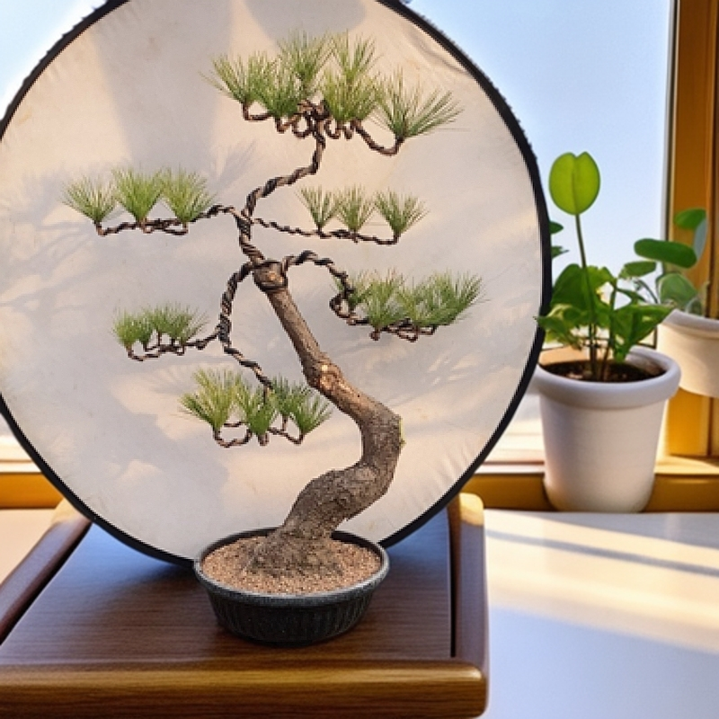 黑松盆景造型美观规格齐全一物一拍