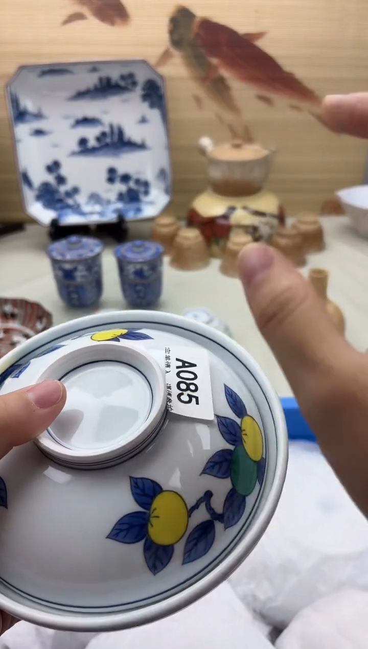瓷片心?085                            