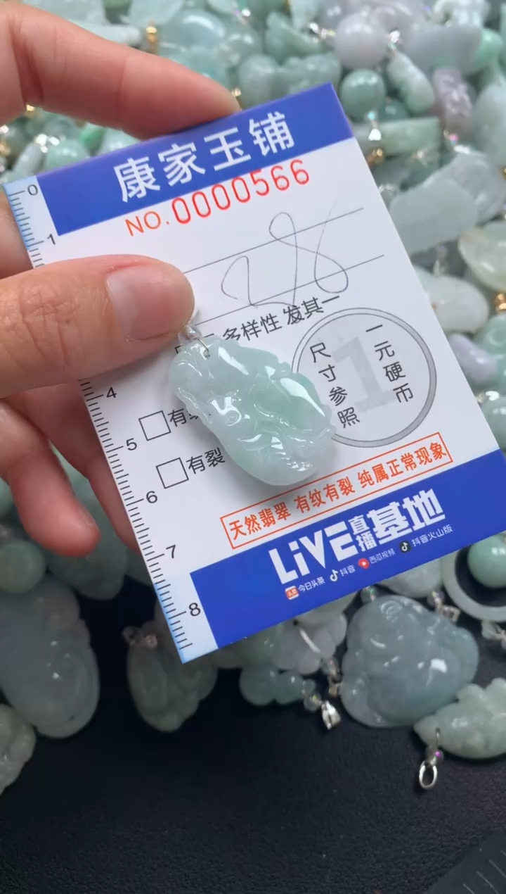 颈饰未镶嵌翡翠566