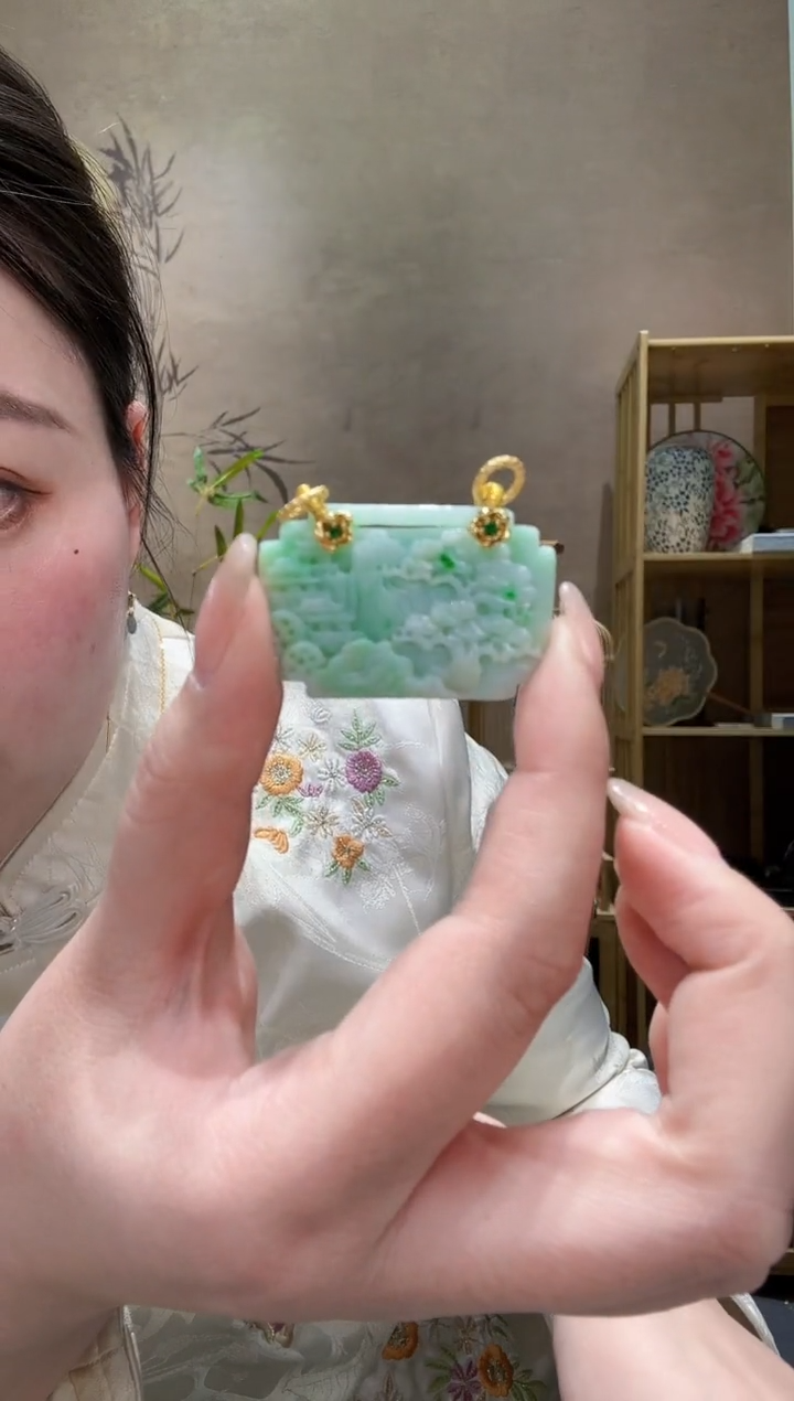 【闪购商品】翡翠颈饰未镶嵌吊坠