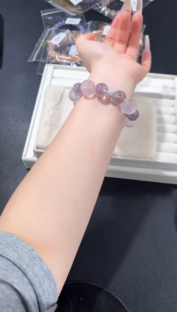 未镶嵌手链水晶45i多样性发其一【1条】默认微瑕