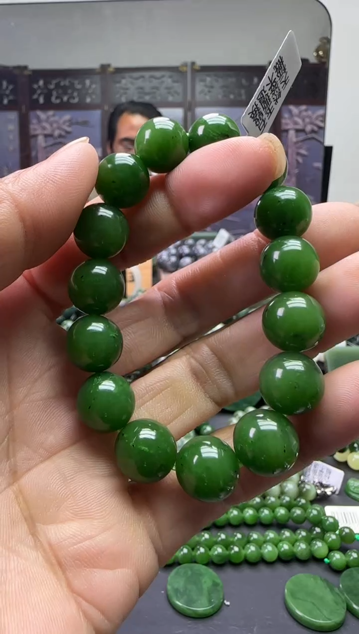 未镶嵌和田玉珠宝奇石手串