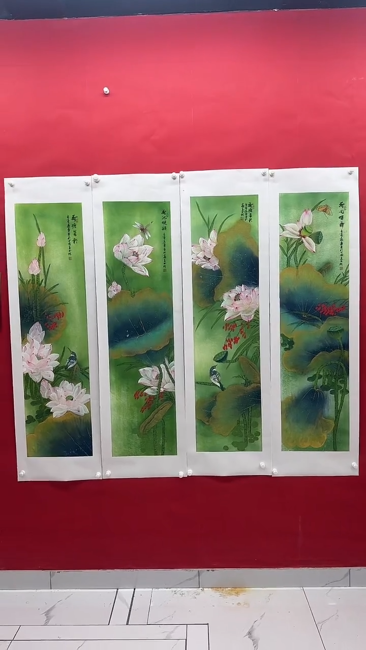 国画画家陆远华纯手绘原作