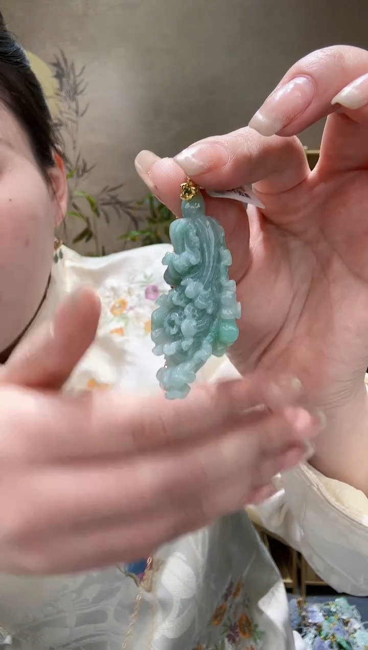 【闪购商品】翡翠颈饰未镶嵌吊坠