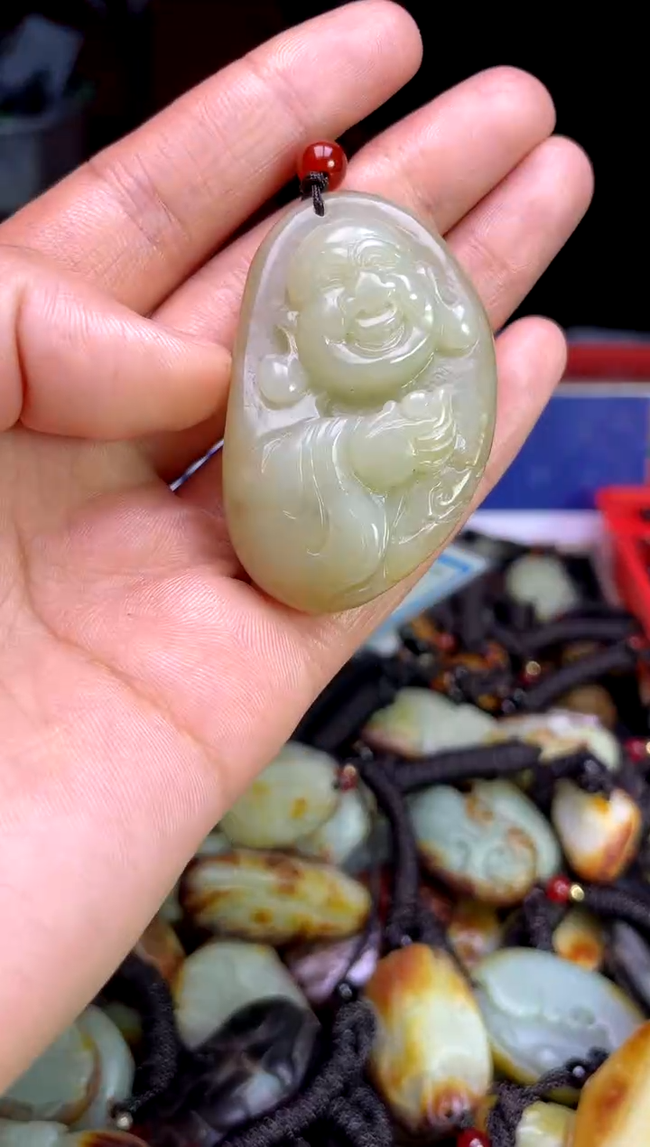 【闪购商品】和田玉（糖玉）未镶嵌颈饰1