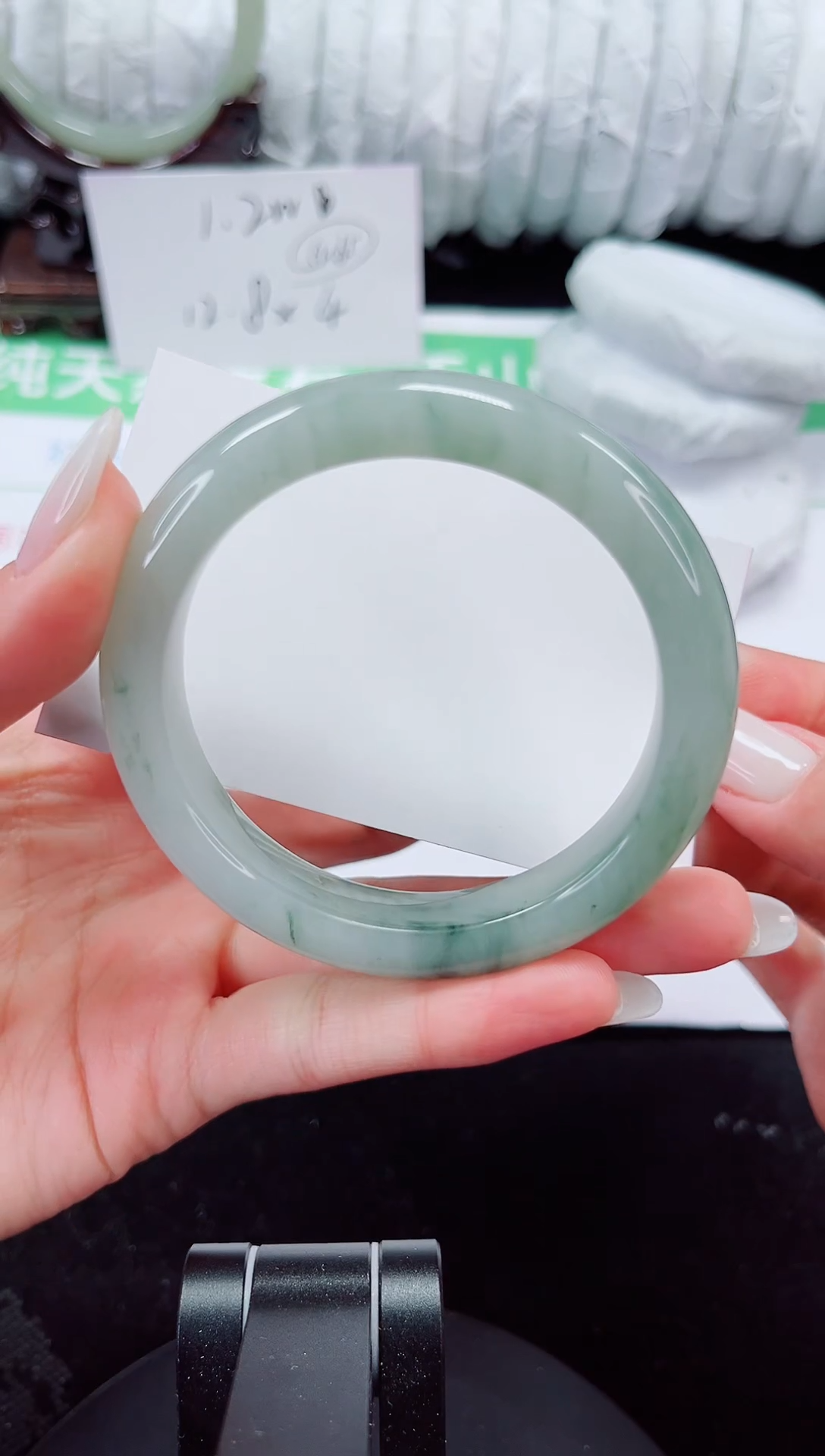 未镶嵌手镯石英质玉170-55/56